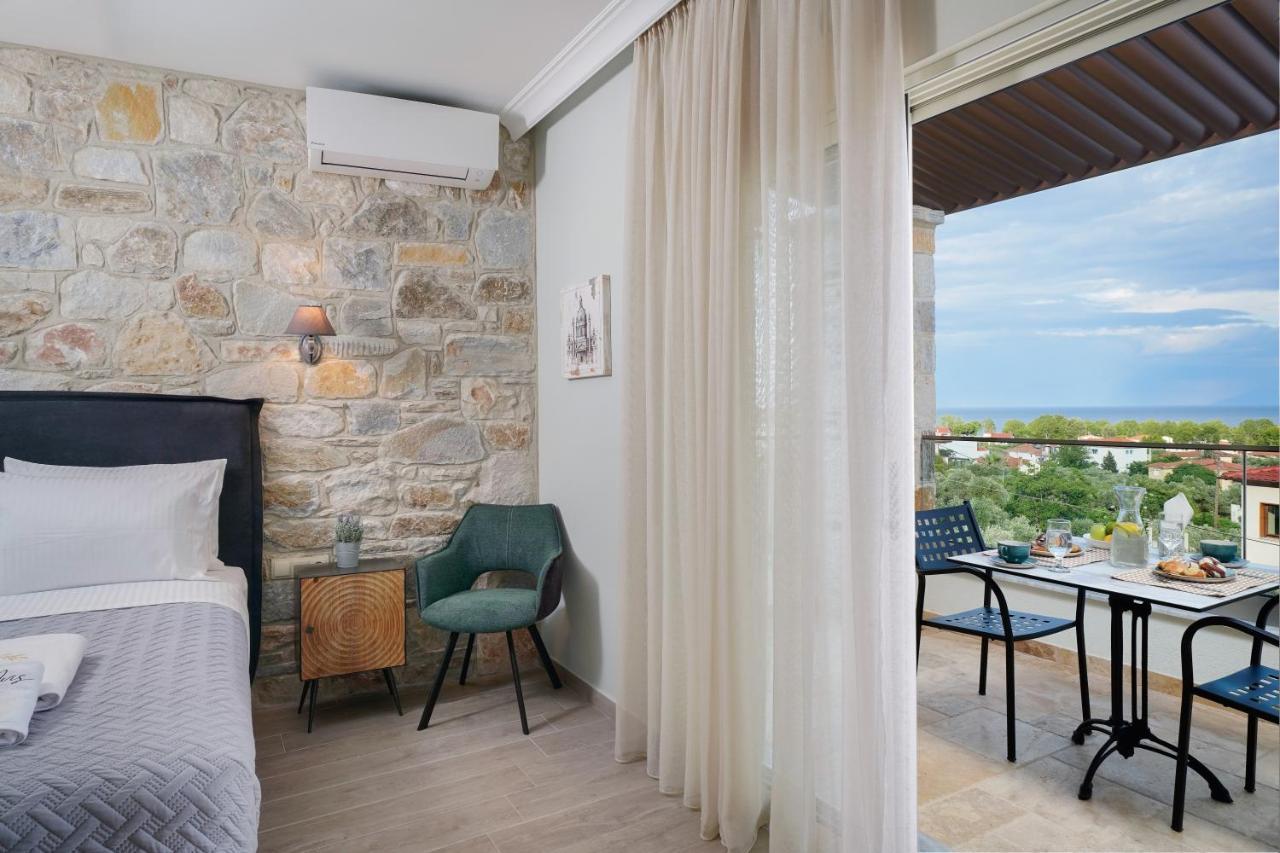 Mon Avis Boutique Hotel Chrysi Ammoudia Exterior foto