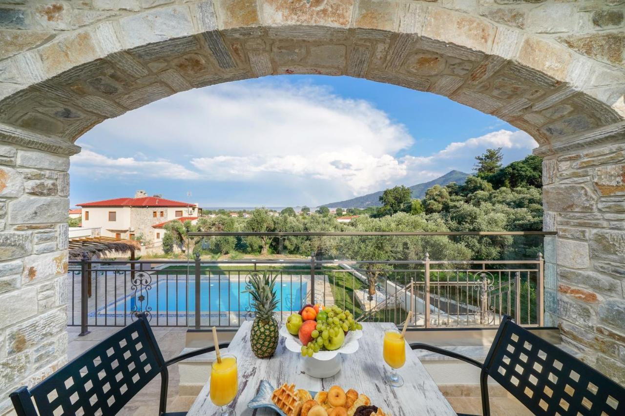 Mon Avis Boutique Hotel Chrysi Ammoudia Exterior foto