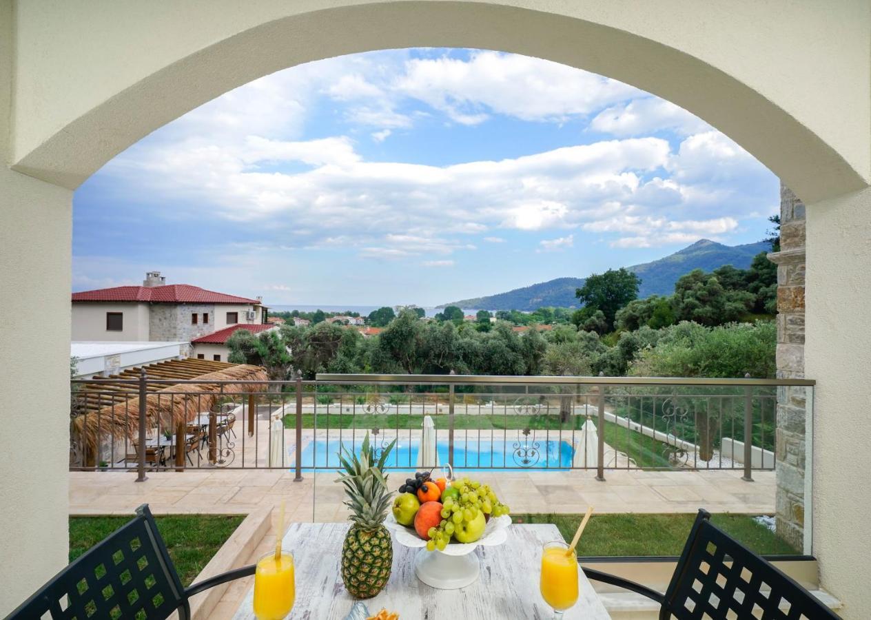 Mon Avis Boutique Hotel Chrysi Ammoudia Exterior foto